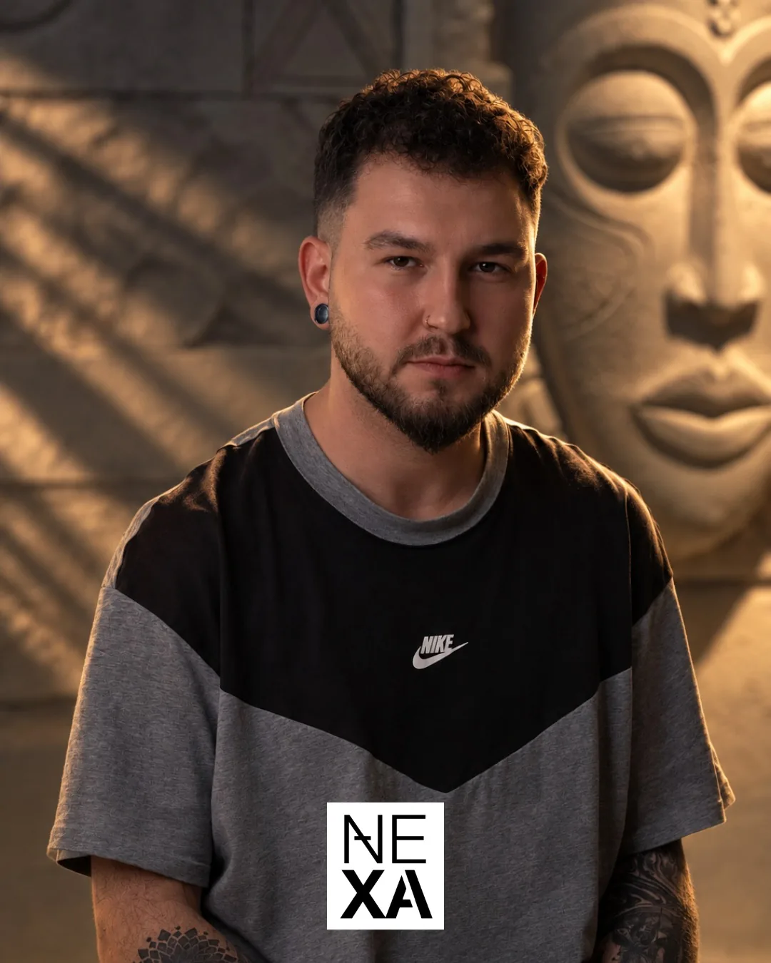 NEXA Atelier Black & Grey dövme sanatçısı Emir Çankaya portresi